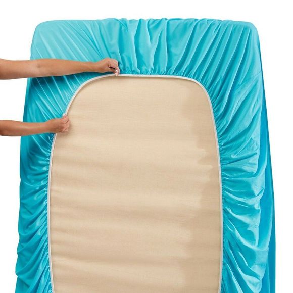 Beach Blue Egyptian Comfort Bed Sheets 4 Piece! - Picture 3 of 3